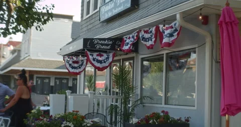 Grand Opening, Breaking Bread On The Boulevard, Restaraunt 스톡 동영상 201966953