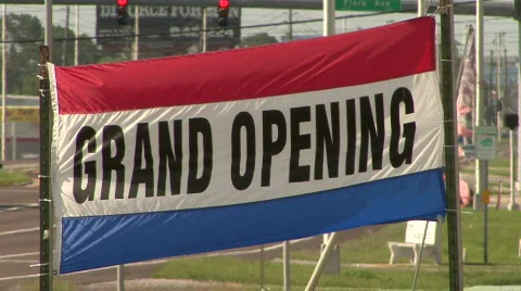 Grand Opening Video stock 144067
