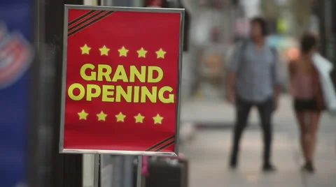 Grand opening Stock Footage 46804078