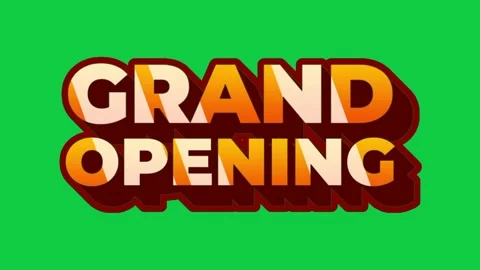 GRAND OPENING Stock Footage 336838985