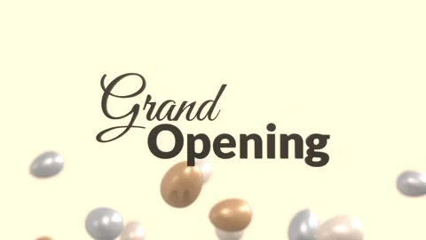 Grand Opening Text Animation. Stock Footage 276586432