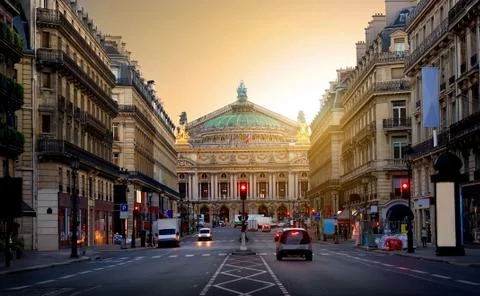 Grand Opera in Paris Stock-Fotos