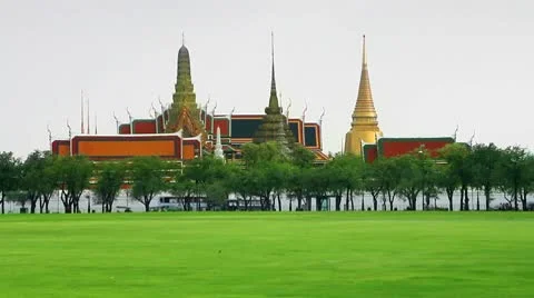 Grand Palace Stock Footage 10600054
