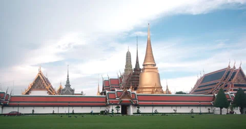 Grand Palace Temple in Bangkok Video stock 59643996