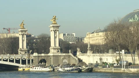 Grand Palais in Paris Stock Footage 34301586