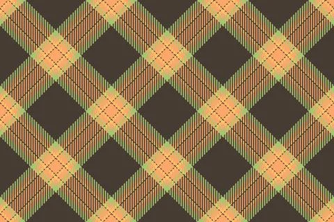 Grand plaid seamless check, post background textile pattern. Funky tartan t.. イラスト素材
