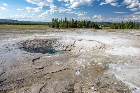 Grand Prismatic Spring Stock Photos
