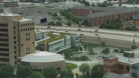 Grand Rapids Aerial Stock Footage 43859080