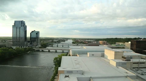 Grand Rapids Time Lapse Video stock 43440365