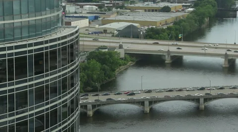 Grand Rapids Tower Time Lapse Stock-Footage 43859097