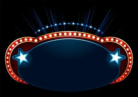 Grand show design Stock Illustration