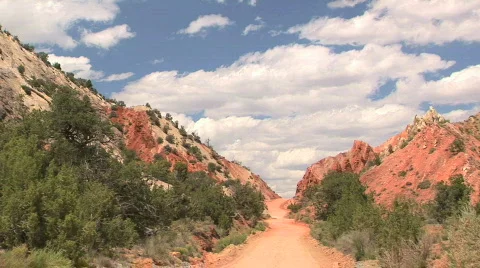 Grand Staircase Escalante National Monument, Time Lapse Stock Footage
