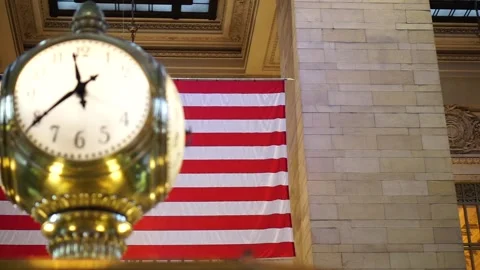 GrandCentral Clock 動画素材 137917224