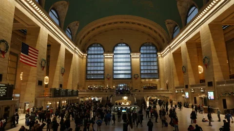 GrandCentral Timelapse ProRes 422 Stock Footage