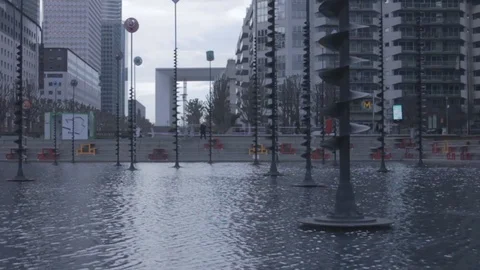 Grande Arche. Paris. Stock Footage 90623726