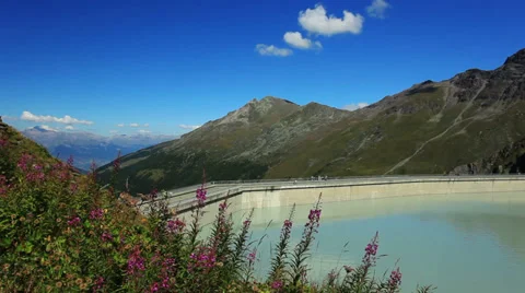 Grande Dixence Dam Stock Footage 29622362