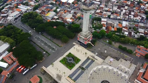 Grandeur of Central Java Grand Mosque Semarang Indonesia Stock Footage 290073709