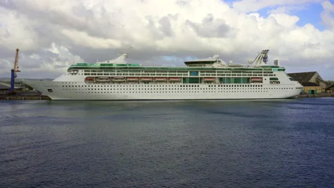 Grandeur of the Seas Stock Footage 187076938