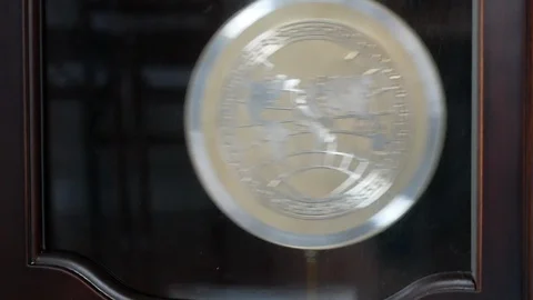 Grandfather Clock Stock Footage 127676495