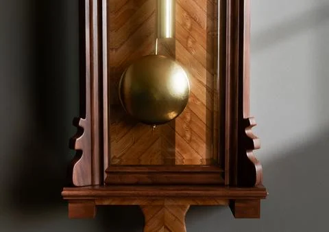 Grandfather Clock Stock Illustration