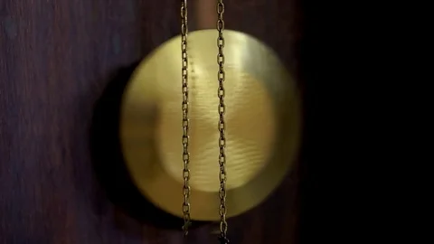Grandfather Clock, Pendulum, Close Up 1 Vídeo Stock 83031797