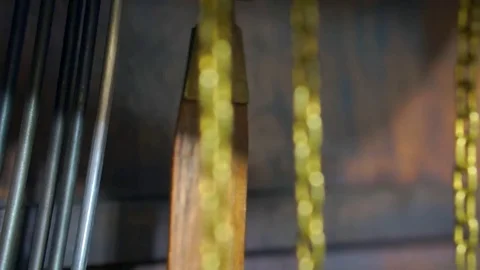 Grandfather clock pendulum Vídeo Stock 83031795