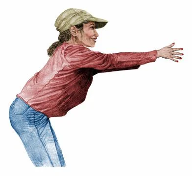 Grandma Stock Illustration