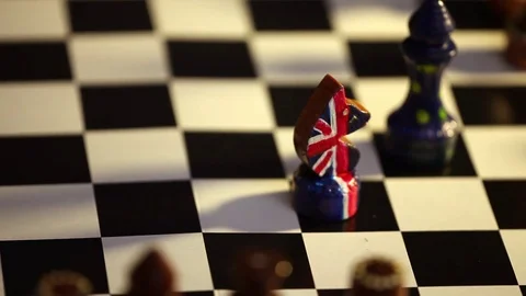 Grandmaster course chess knight Stock Footage 84036570