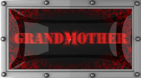 Grandmother on led Vídeos de archivo 8760972