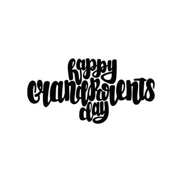 Grandparents day Stock Illustration