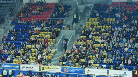 Grandstand With Spectators Stock Footage 68365718