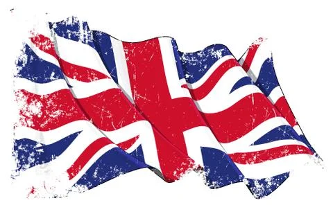 Grange Flag of UK Stock Illustration