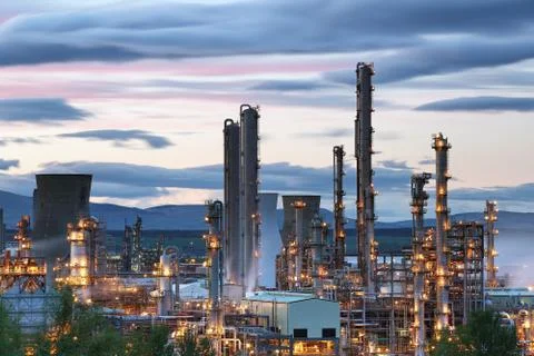 Grangemouth Foto stock