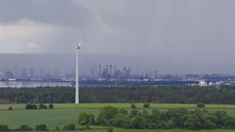 Grangemouth Refinery Video stock 310912043