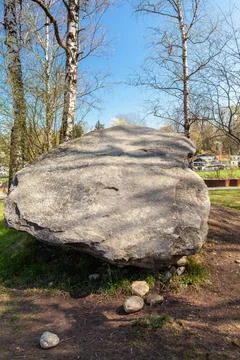 Granit - Findling Stock Photos