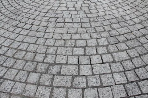 Granit pflaster steine Foto stock