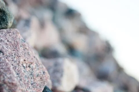 Granite beach Stock Photos