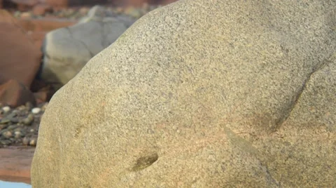 Granite beech-rock Video stock 47007529