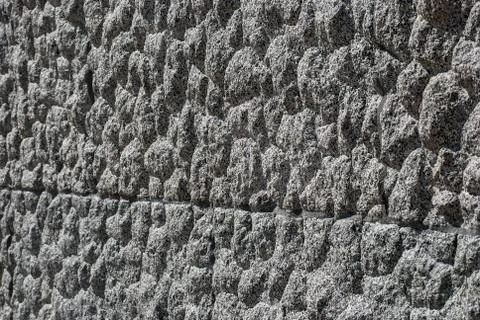 Granite block surface closeup Foto stock