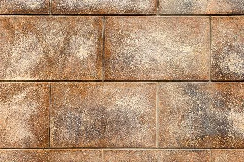 Granite brick wall texture background Stock Photos