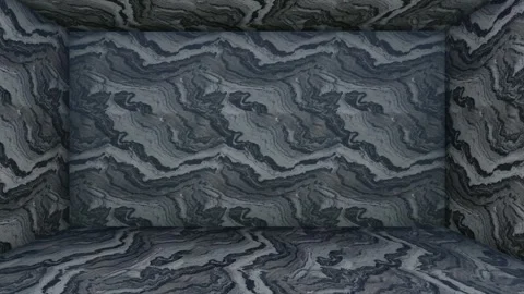 Granite cube room Stock Footage 265523708