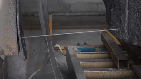 Granite cutting Stock Footage 94731507