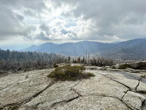 Granite Dome Perspective Stock Photos
