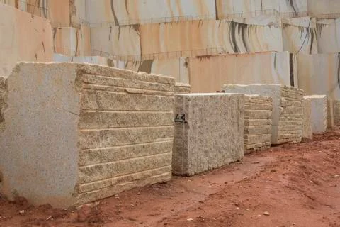 Granite Mine Stock Photos