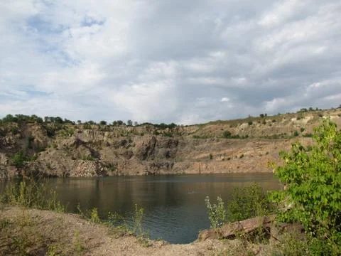 Granite pit Stock Photos