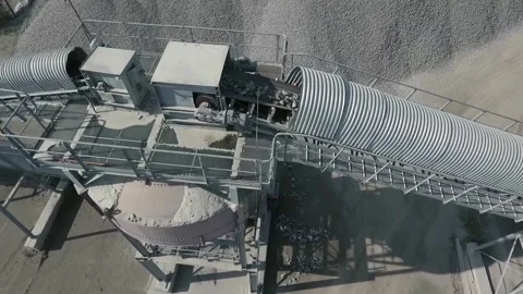 Granite processing Stock Footage 202067956