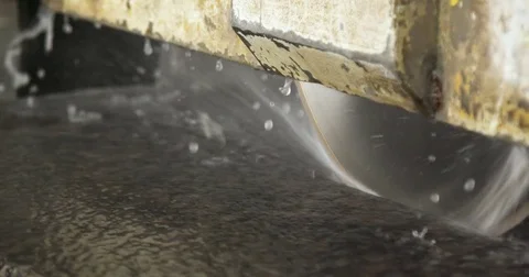 Granite processing in manufacturing Vidéo 74250339