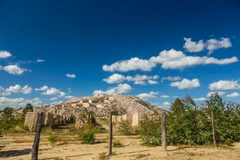 Granite quarry Stock Photos