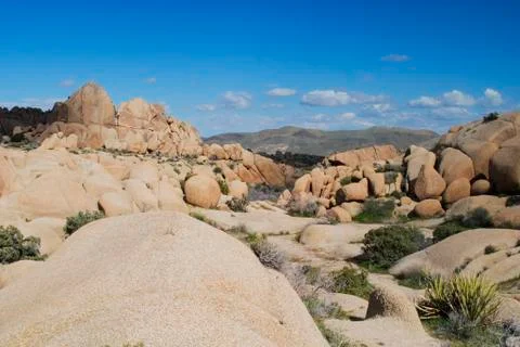 Granite rock formations Stock Photos
