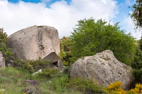 Granite rocks Stock Photos